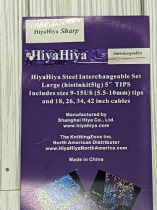 Picture of Hiya Hiya Large Interchangeable Sets, 5" tips